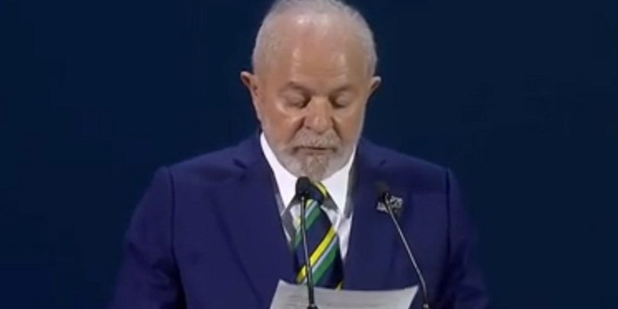 Em Dubai Lula cita o Sul do Brasil onde ciclones e tempestades deixaram um rastro de destruição e morte