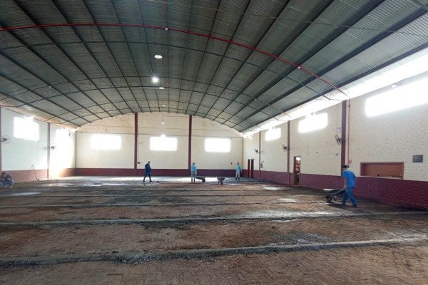 Ginásio do Bairro Jardim Cidade Alta passa por reforma