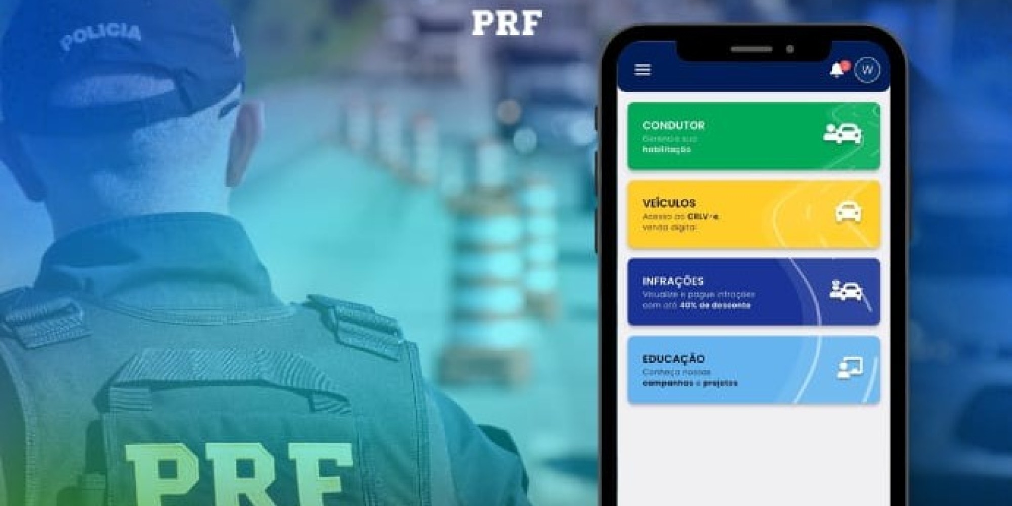 PRF disponibiliza novo processo de indicação de condutores infratores
