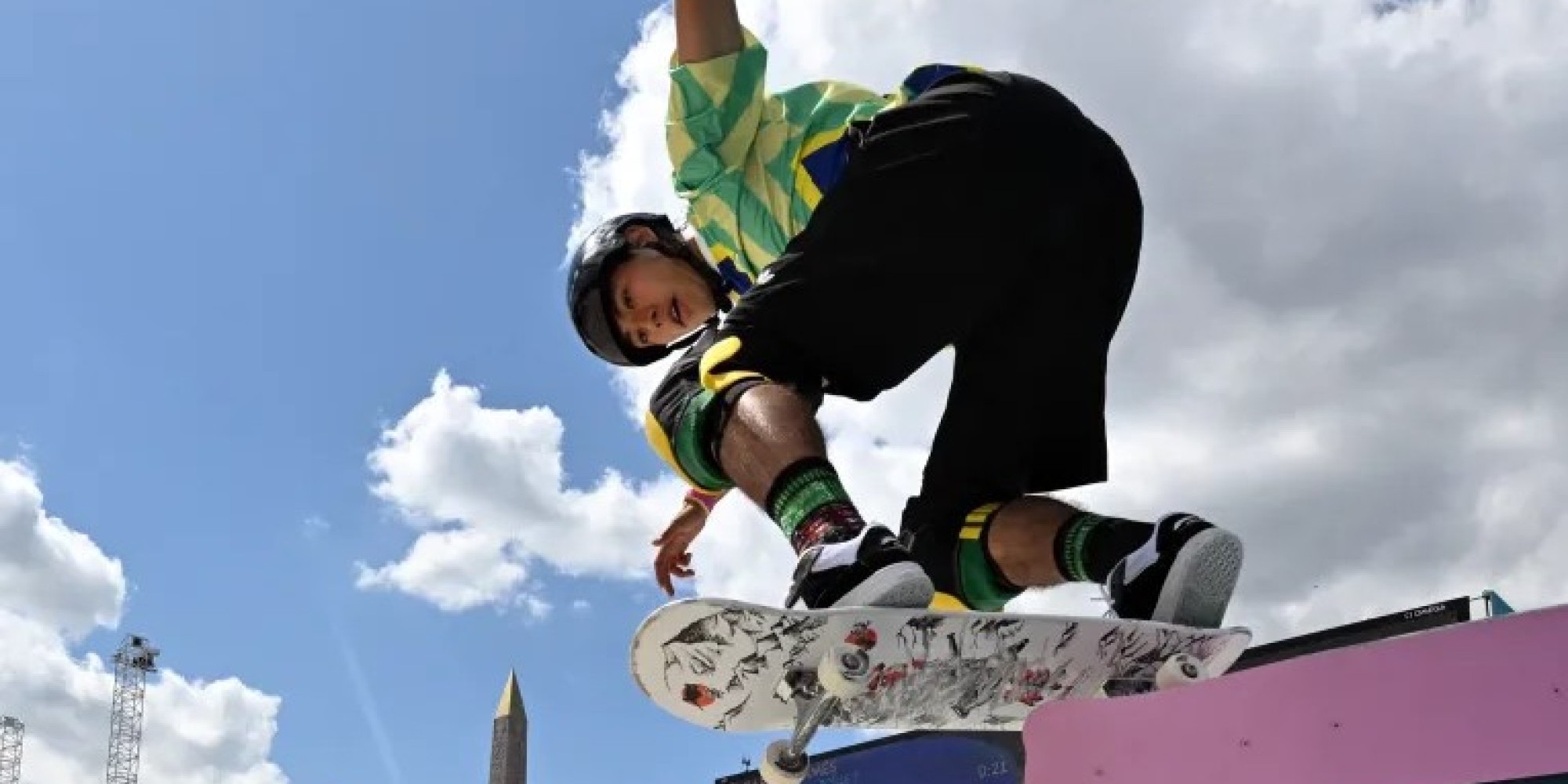 Augusto Akio (Japinha) voa na última volta e leva o bronze no skate park
