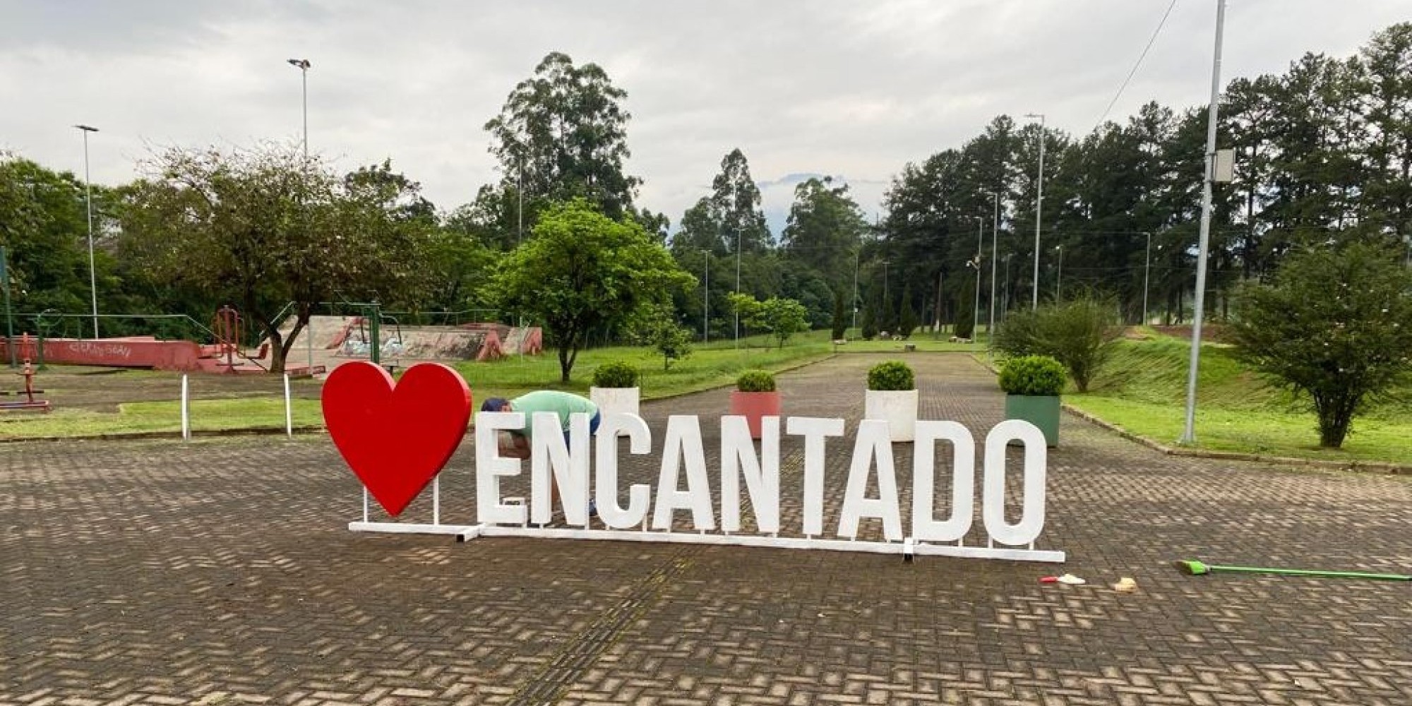 Município de Encantado promove a revitalização do caminhódromo