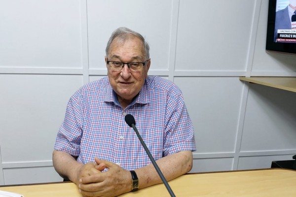 Adroaldo Conzatti testou positivo no dia 8 de março 