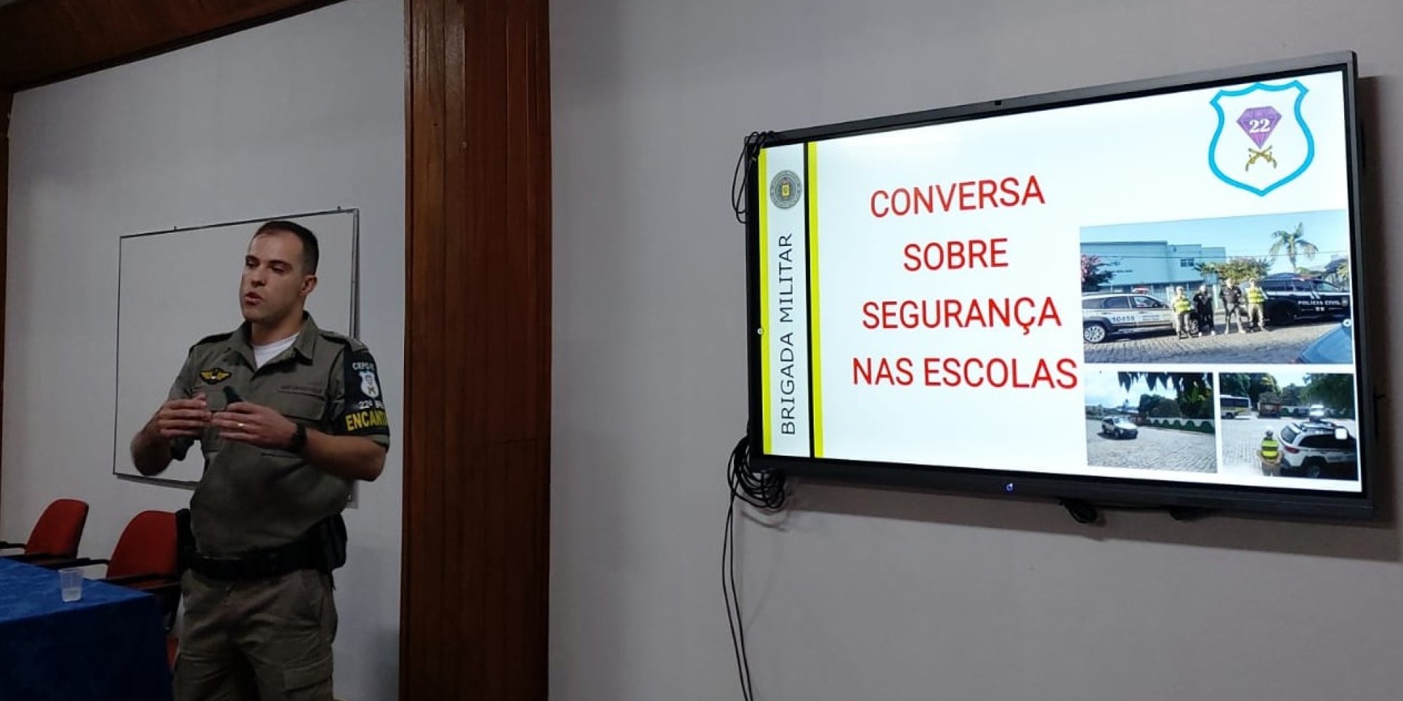 Segurança nas escolas é tema de reunião Encantado