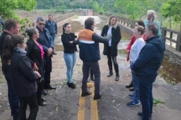 Governo encaminha licitação para a nova ponte de São Valentim do Sul