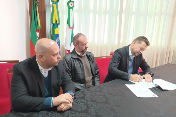 Eder Boaro (à esquerda) será o gestor de desenvolvimento da pasta