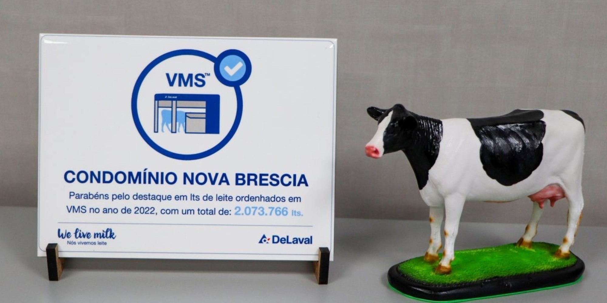Condomínio da Dália foi a segunda granja que mais produziu leite no estado