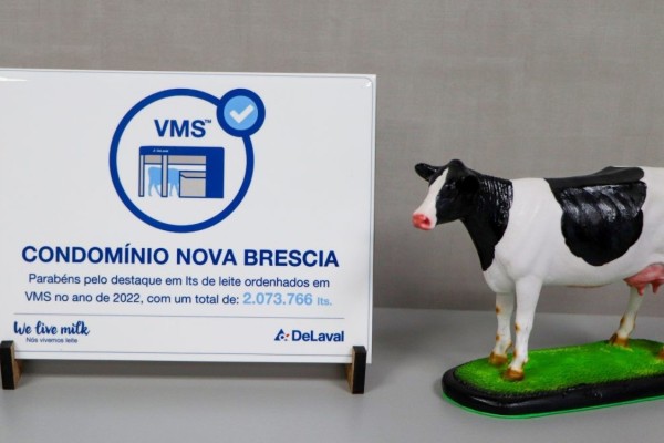 Condomínio da Dália foi a segunda granja que mais produziu leite no estado