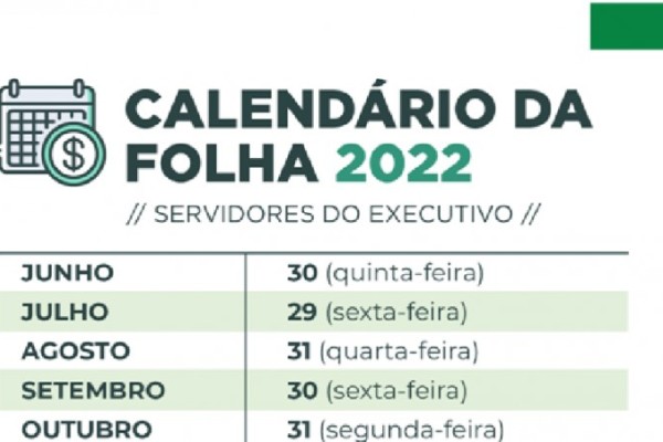 Salários de junho serão pagos nesta quinta-feira (30)