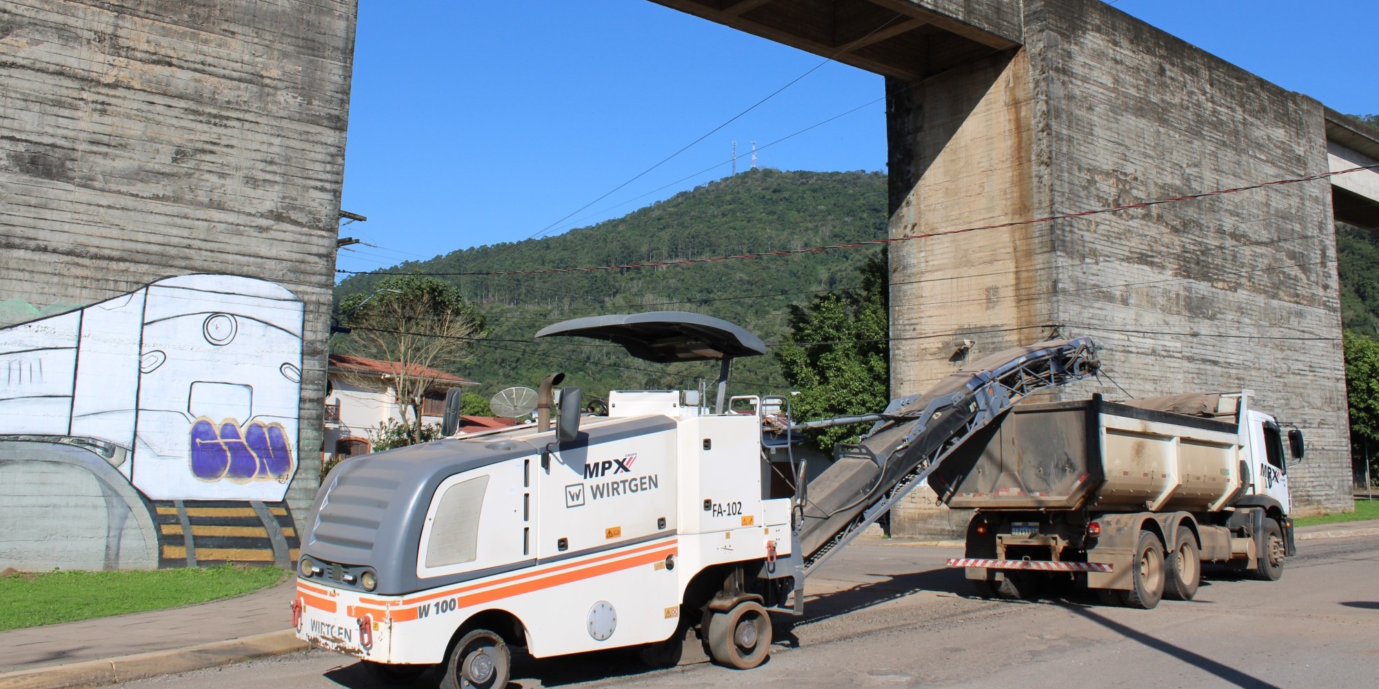 Obras do Pelos Caminhos do Pão e do Vinho chegam a Muçum