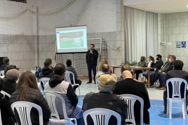 Evento ocorreu no salão da comunidade 