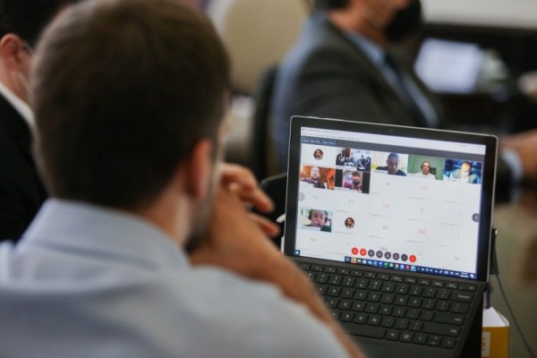  Jornalistas de diferentes regiões do Estado participaram da videocoletiva