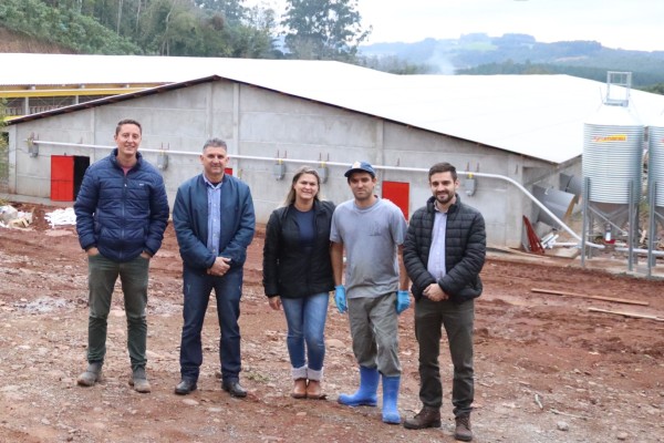 Granja ampliada em Muçum vai produzir anualmente 50 mil leitões