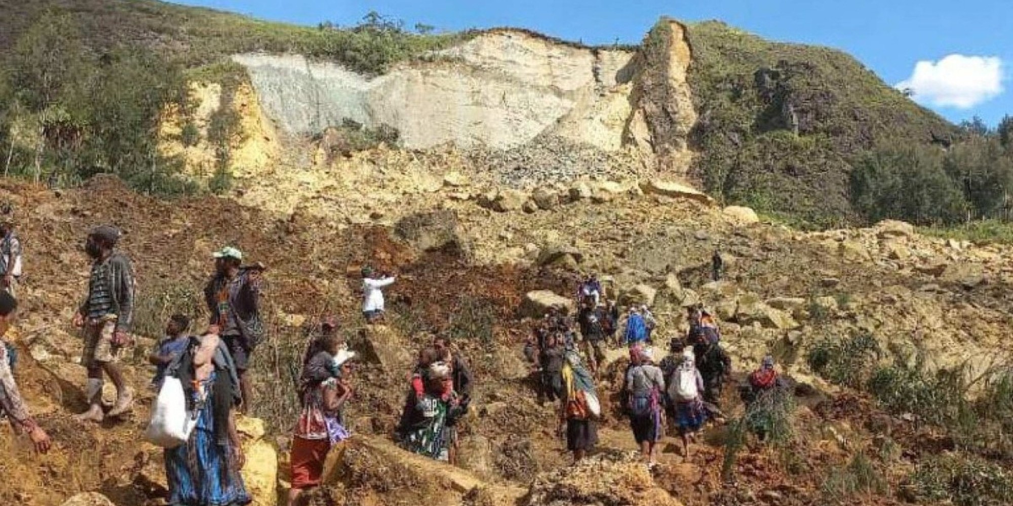 Papua-Nova Guiné eleva para 2.000 a estimativa de mortos após deslizamento de terra