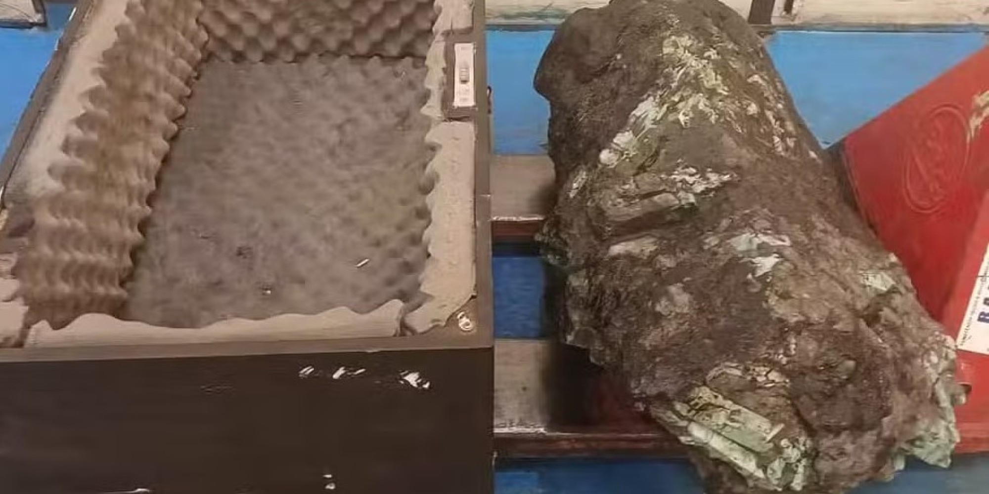 Pedra com esmeraldas encontrada na Bahia é arrematada por R$ 175 milhões