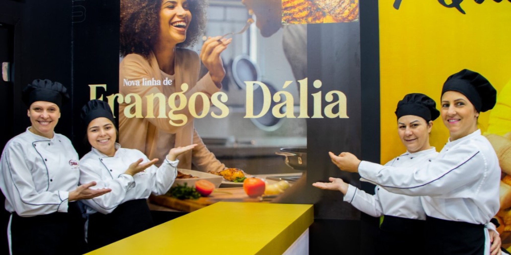 AGAS 2023: cortes de frango da Dália fazem sucesso no evento