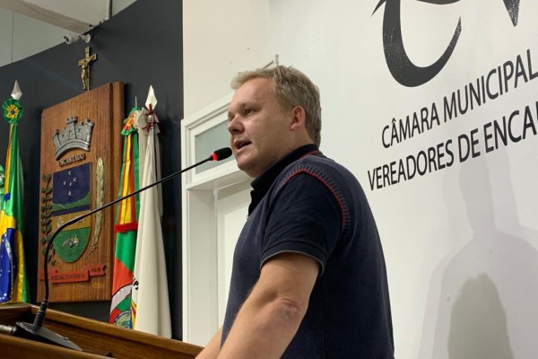 Diego Pretto é o presidente da entidade que reúne vereadores da região 