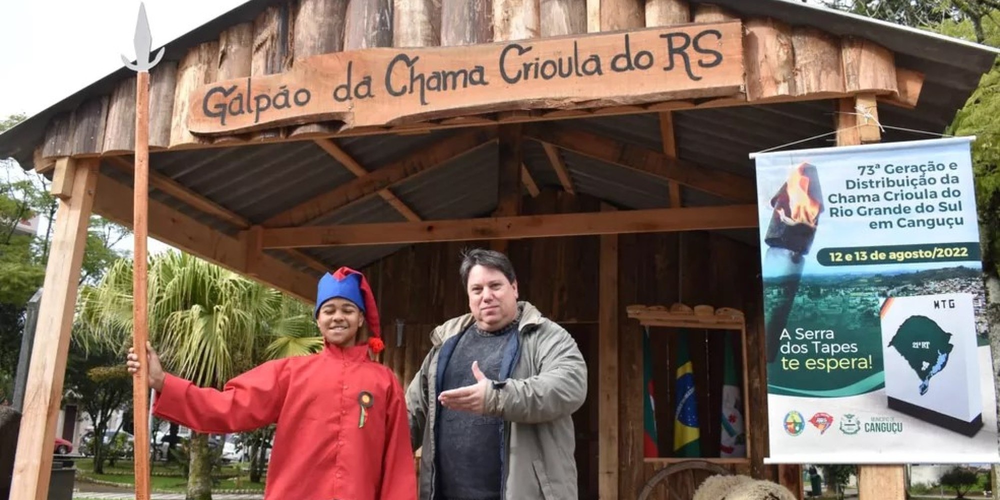 Acendimento da Chama Crioula marca início das comemorações da Semana Farroupilha