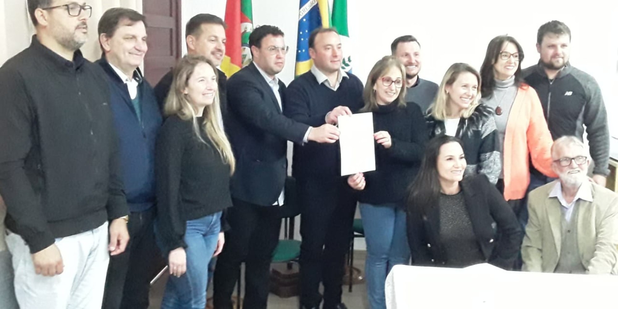 Assinada a ordem de serviço para obras de acessibilidade na Domênico Vicentini