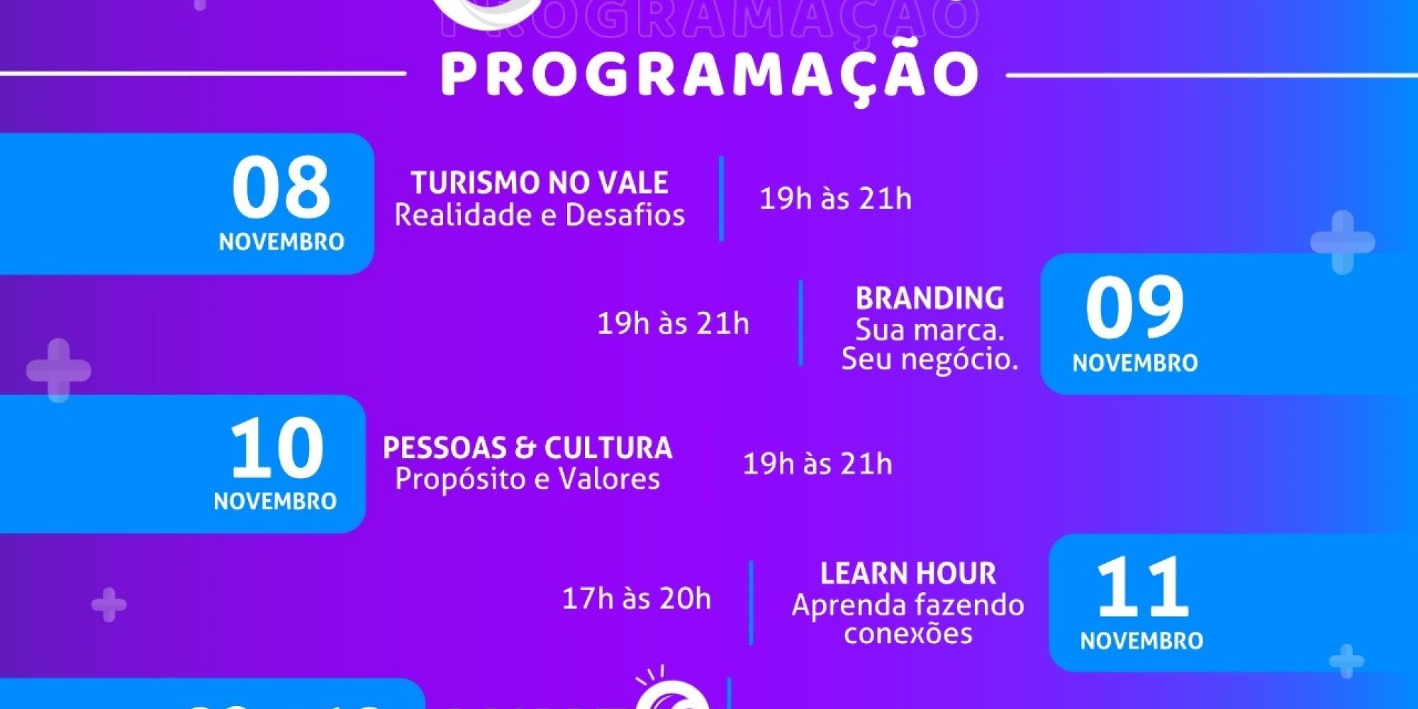 Empreende +: uma semana de turismo, negócios, cultura e conhecimento