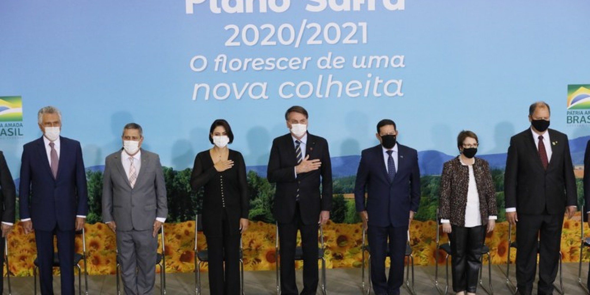 Lançamento do Plano Safra 20/21, no Palácio do Planalto, nesta quarta-feira (17) Lançamento do Plano Safra 20/21, no Palácio do Planalto, nesta quarta-feira (17)