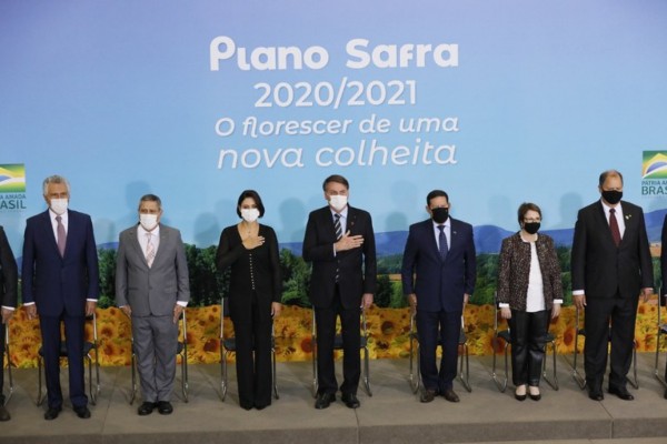  Lançamento do Plano Safra 20/21, no Palácio do Planalto, nesta quarta-feira (17)