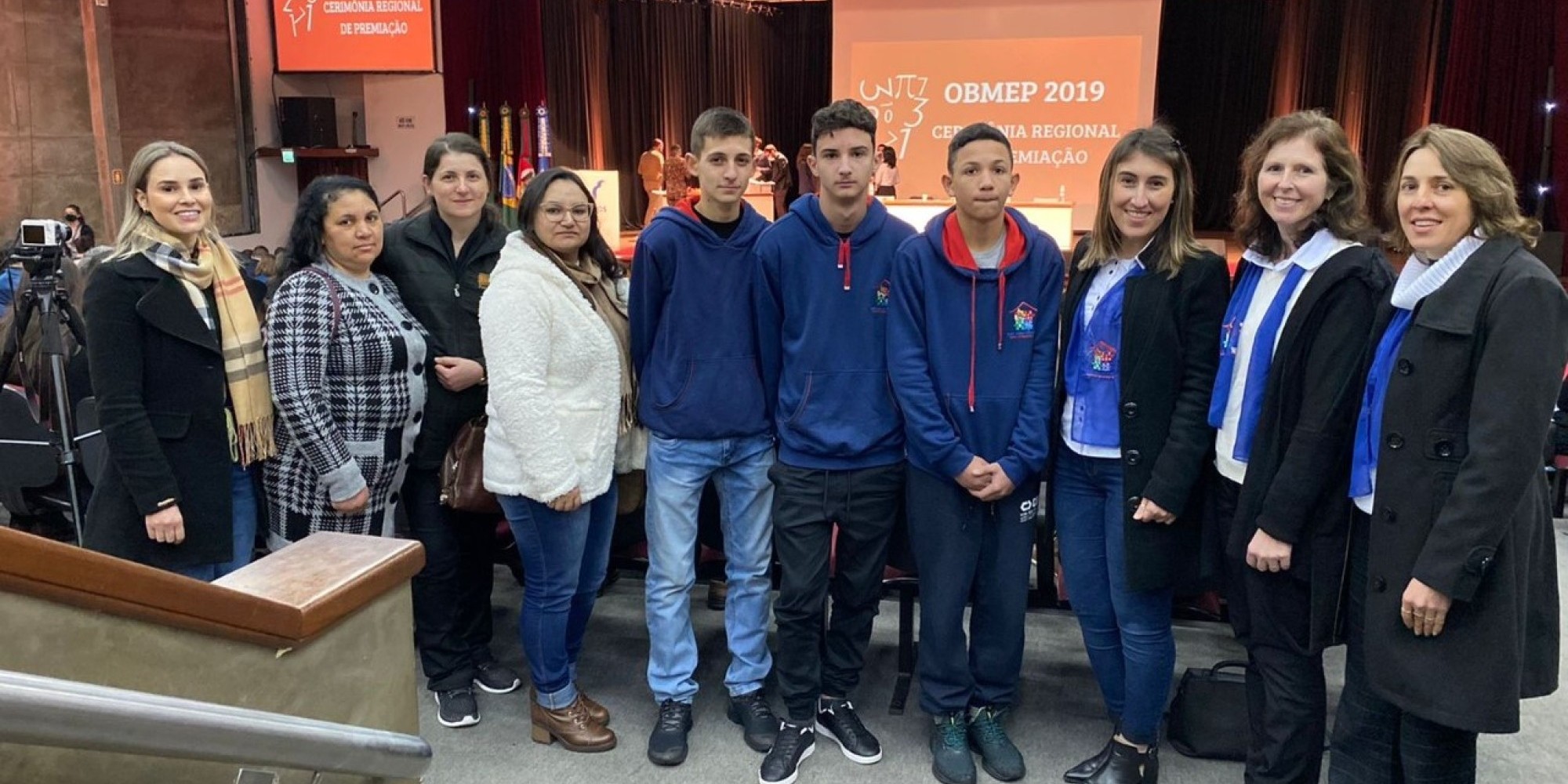Alunos de Encantado recebem premiação na Olimpíada Brasileira de Matemática