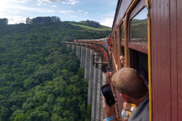 Venda de passagens para o Trem dos Vales, supera as expectativas