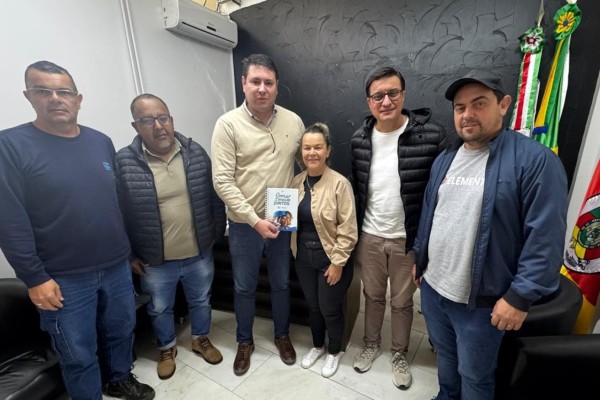 Vereadores de Encantado realizam encontro com representantes da CORSAN/AEGEA