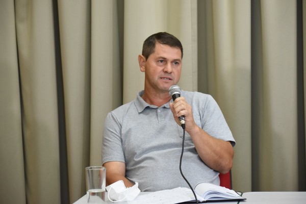 O secretário municipal de Agricultura e Abastecimento, Daniel Gavineski valoriza possibilidade de realização dos treinamentos na cidade