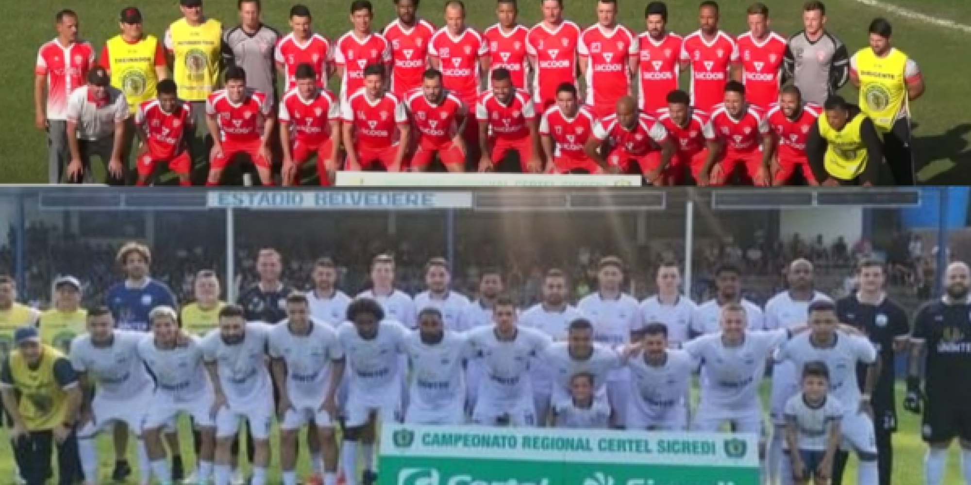 Rodada deste domingo (12) encerrou a primeira fase nas categorias Titulares e Aspirantes da Série A; Série B e Veteranos seguem na fase classificatória. Rodada deste domingo (12) encerrou a primeira fase nas categorias Titulares e Aspirantes da Série A; Série B e Veteranos seguem na fase classificatória.