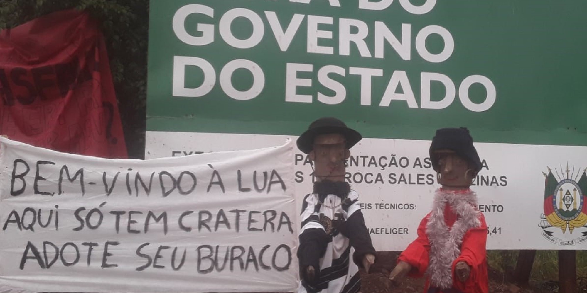 Fazenda Lohmann cobra a conclusão do asfalto na RS129