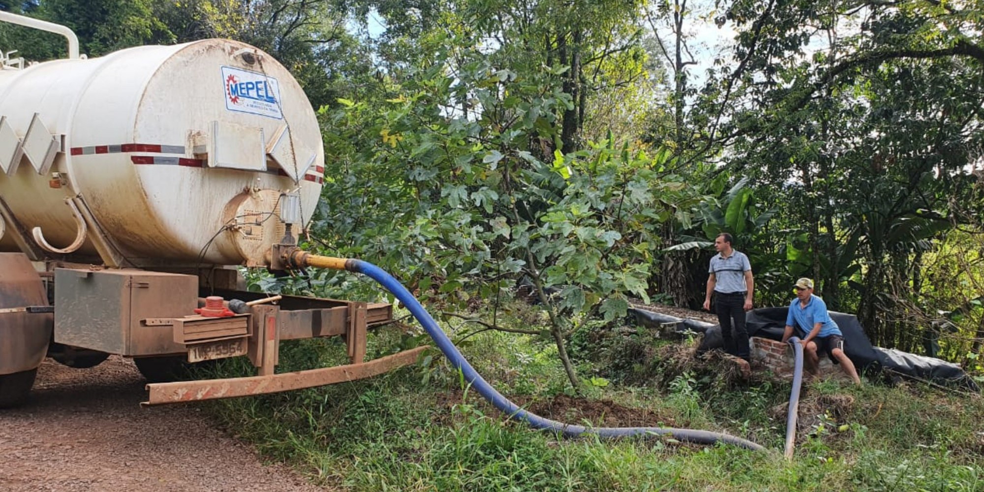 Joelmo acompanha o abastecimento dos poços até nos finais de semana Joelmo acompanha o abastecimento dos poços até nos finais de semana