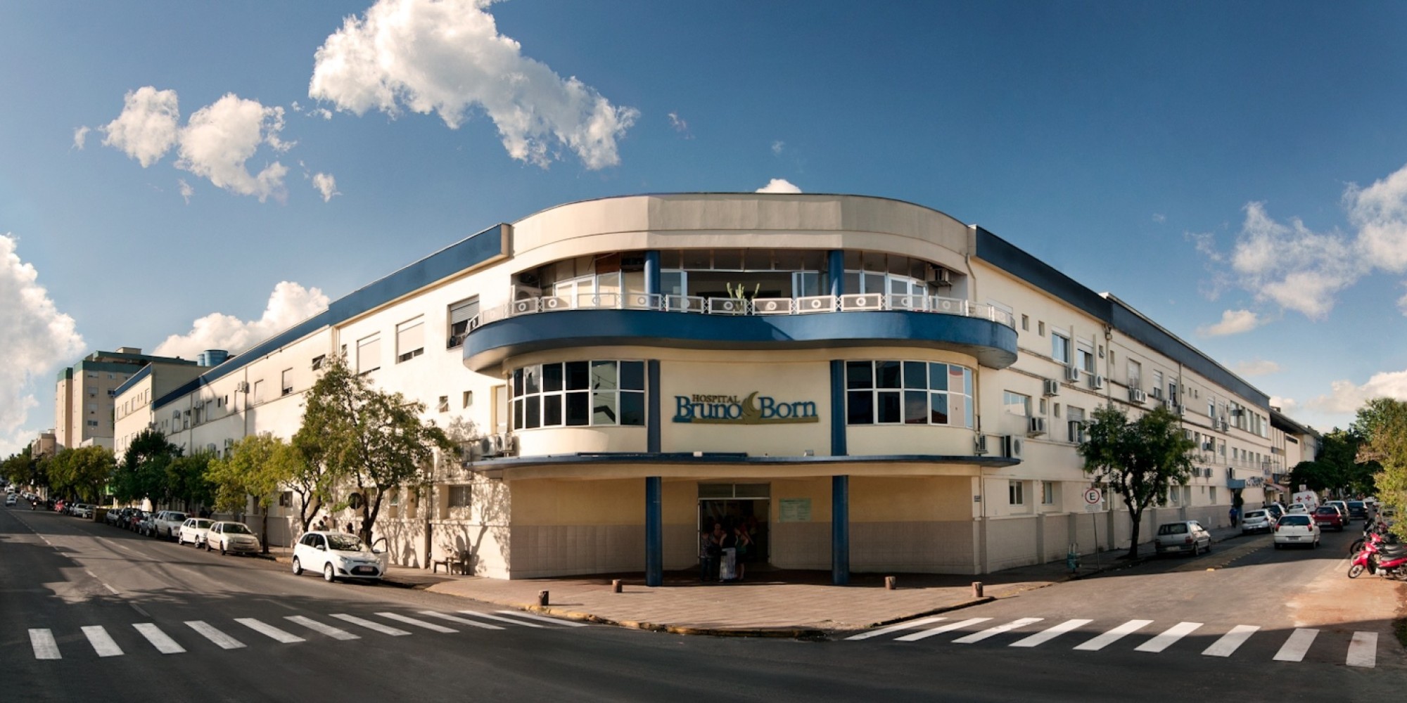 A vítima estava internada no Hospital Bruno Born A vítima estava internada no Hospital Bruno Born