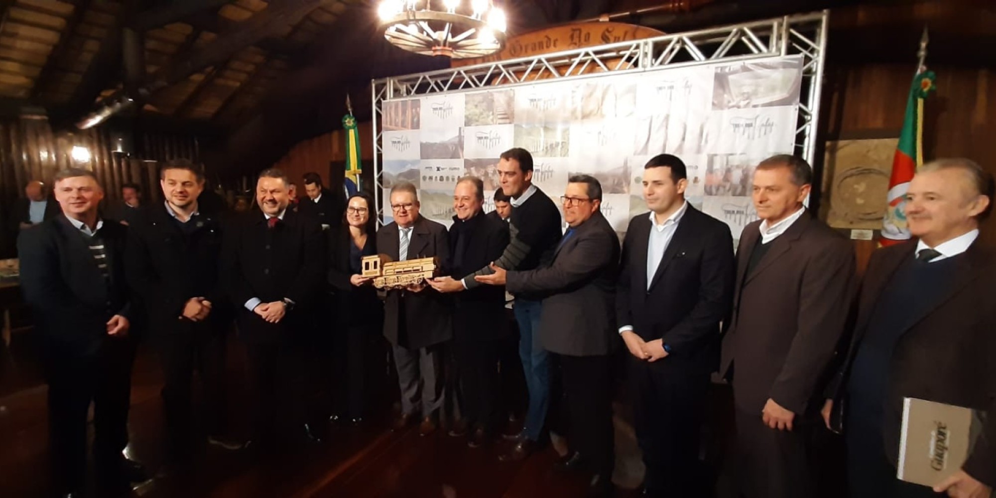 Quarta edição do Trem dos Vales é lançada em cerimônia no Palácio Piratini
