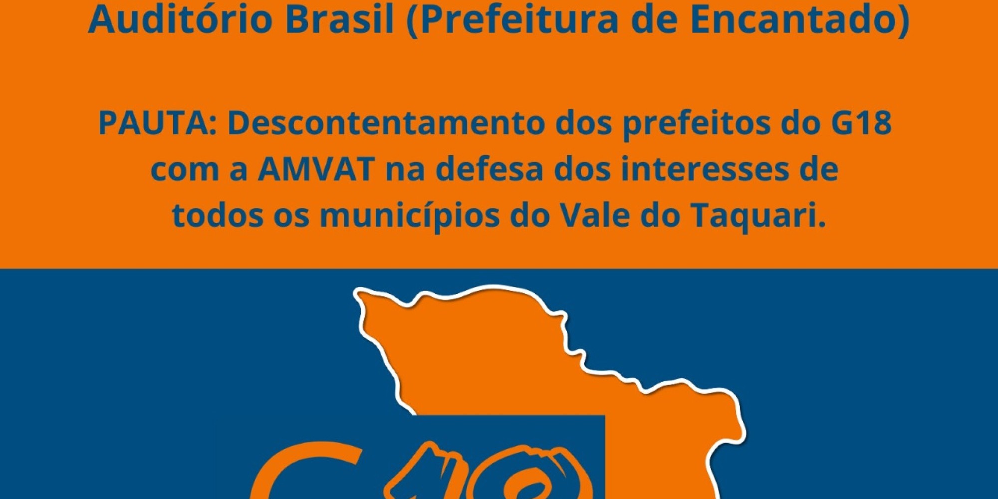 Municípios que integram o G18 e a AMVAT podem sair da entidade do Vale