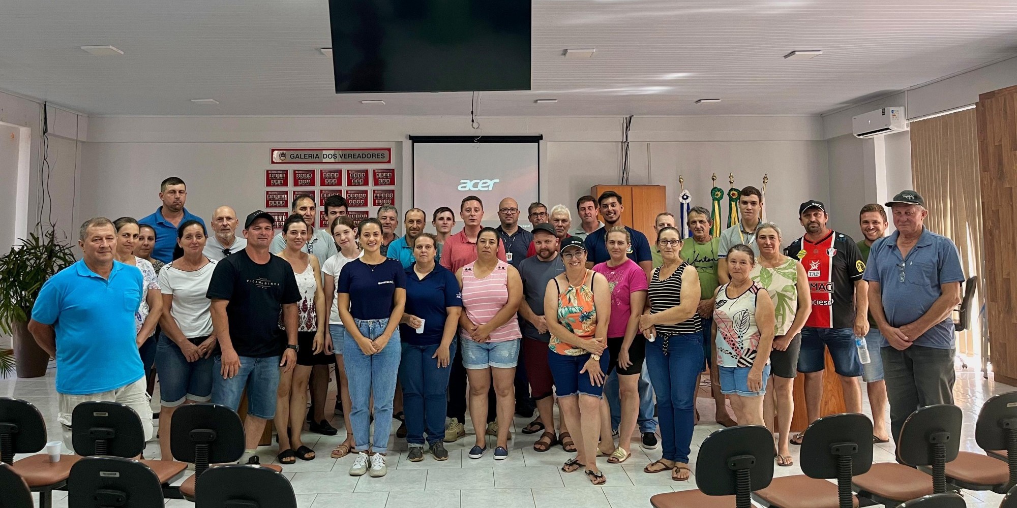 Sec. de Agricultura de Muçum e EMATER/RS-Ascar promovem treinamento sobre NF-e