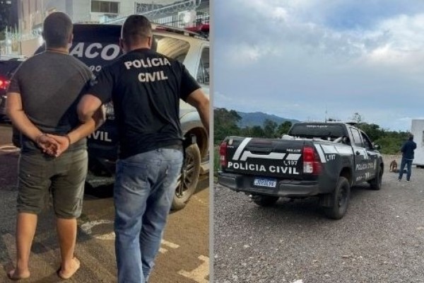 Polícia Civil cumpre dois mandados de prisão temporária em Encantado