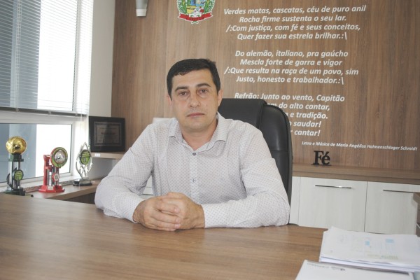 Prefeito Paulo César Scheidt