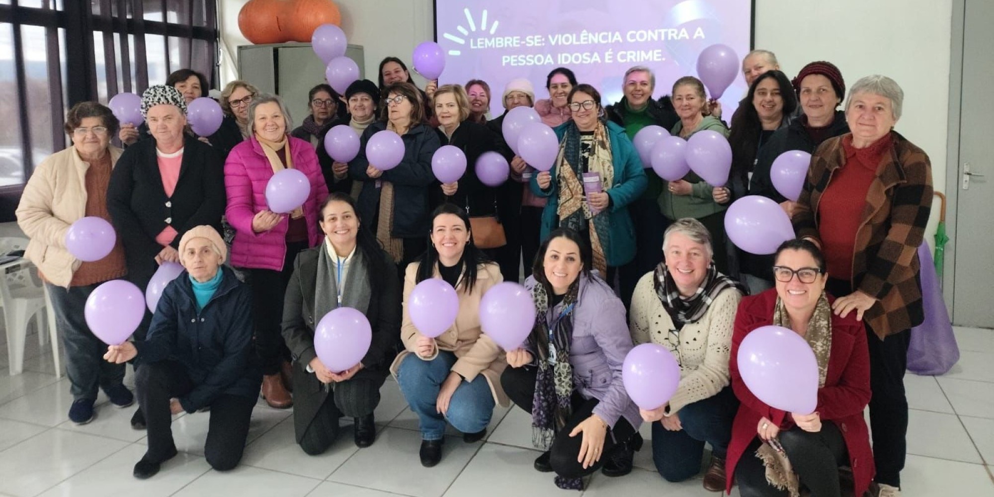 CRAS de Roca Sales realiza roda de conversa no Junho Violeta