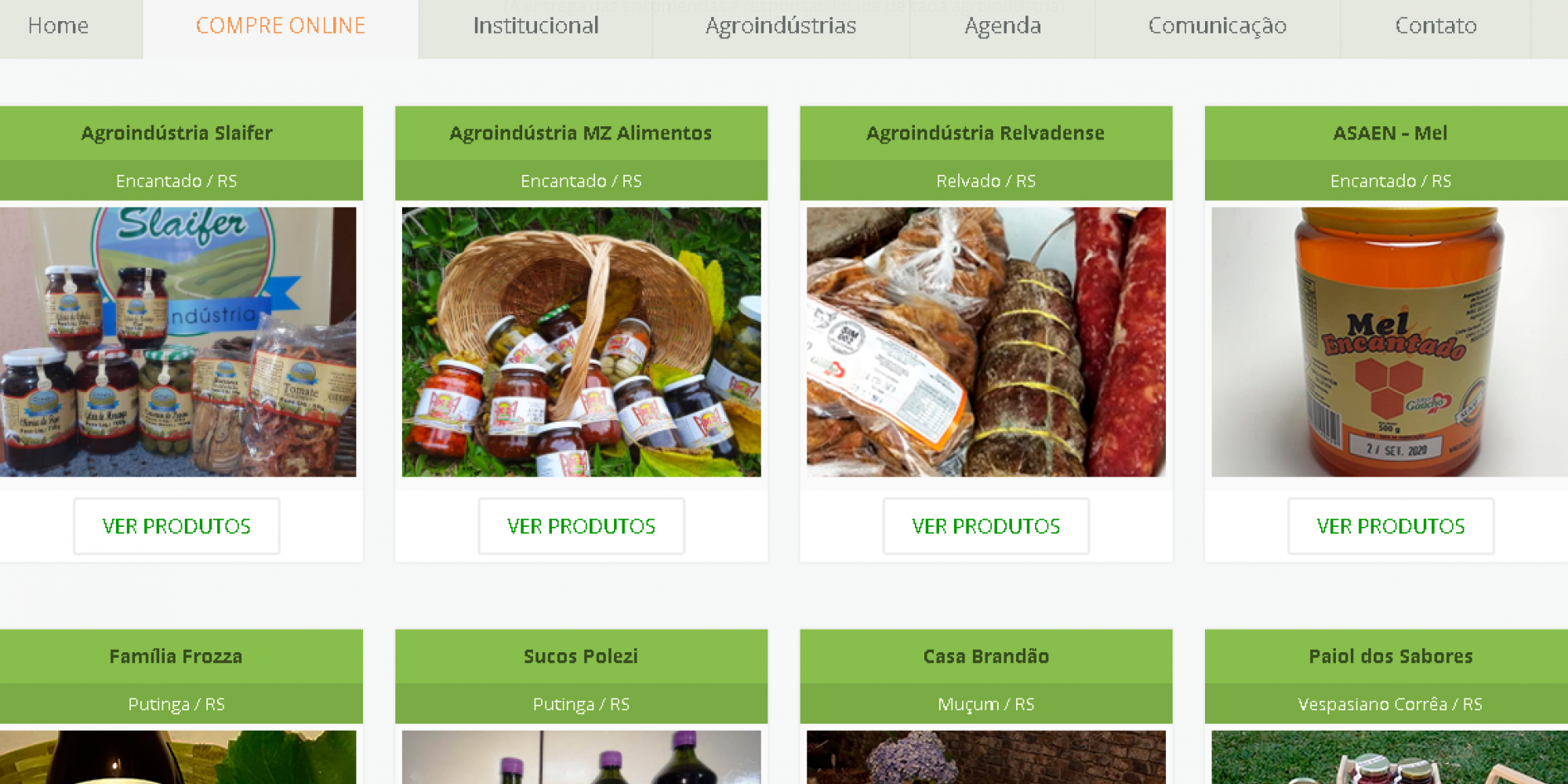 Produtos de 45 empreendimentos estão disponíveis ao consumidor Produtos de 45 empreendimentos estão disponíveis ao consumidor