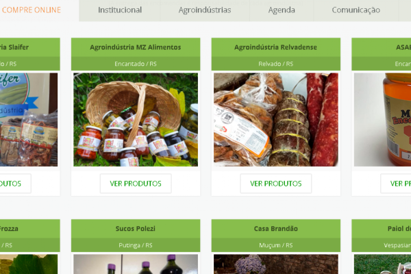 Produtos de 45 empreendimentos estão disponíveis ao consumidor 
