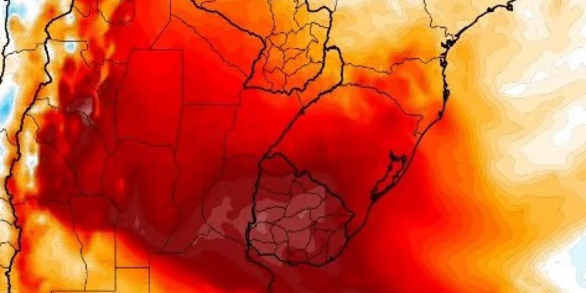 Semana será de temporais e de muito calor, com sensação de até 50ºC