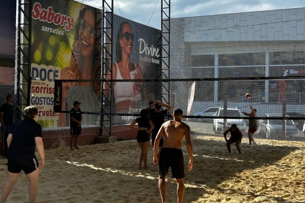 Copa BBQ de vôlei misto integrou a programação dos 110 anos de Encantado