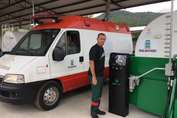Frota de Encantado é abastecida em posto de combustível próprio do município