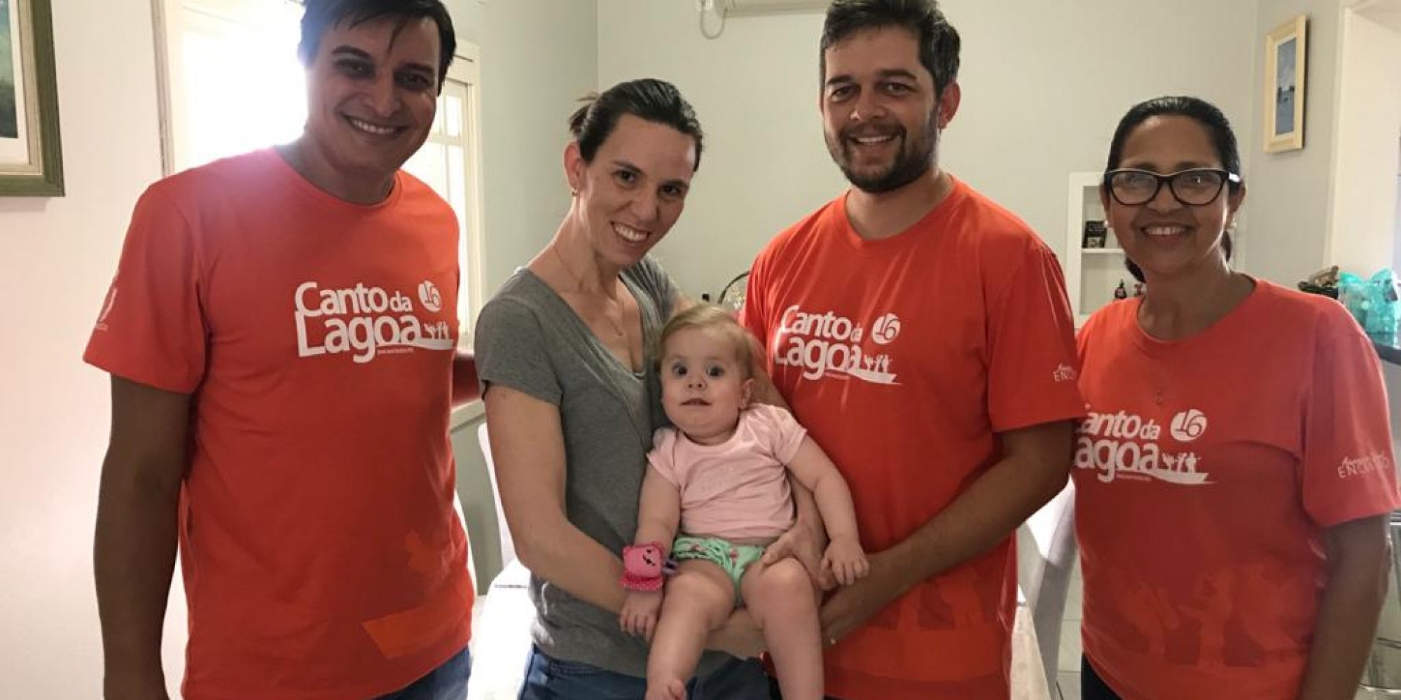Integrantes da comissão visitaram a Lívia, em Teutônia Integrantes da comissão visitaram a Lívia, em Teutônia