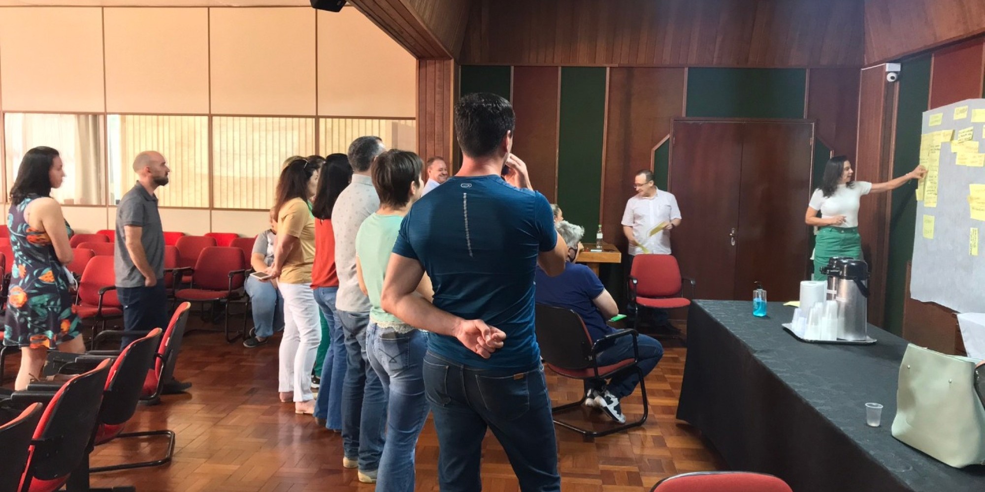 O presidente do Conselho, prefeito Jonas Calvi, avalia positivamente o início dos trabalhos O presidente do Conselho, prefeito Jonas Calvi, avalia positivamente o início dos trabalhos