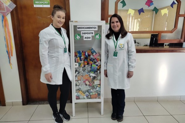 Projeto recolhe mais de cinco mil comprimidos em desuso