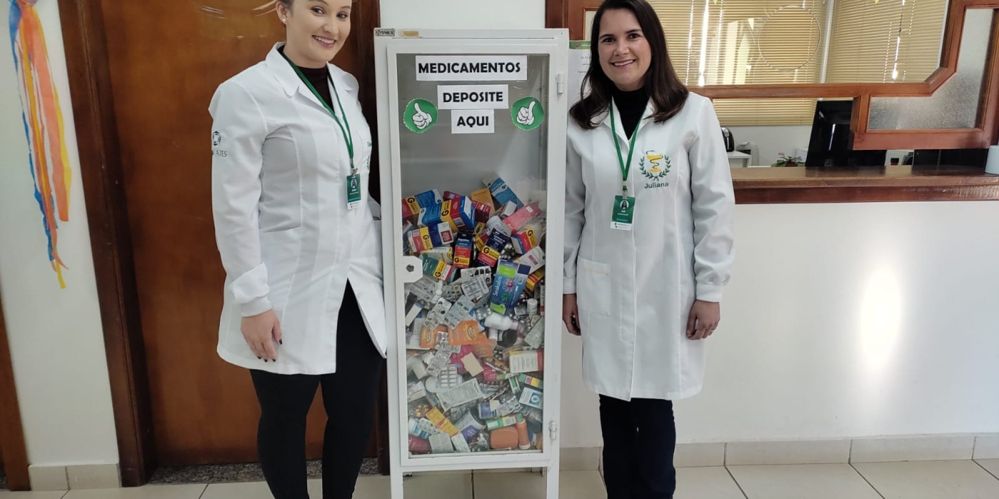 Projeto recolhe mais de cinco mil comprimidos em desuso