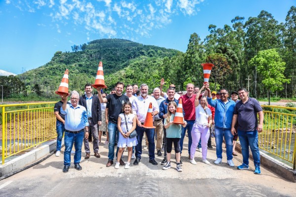 Estrutura foi reconstruída, com recursos do Governo Federal, após ser destruída pelas enchentes de 2024.