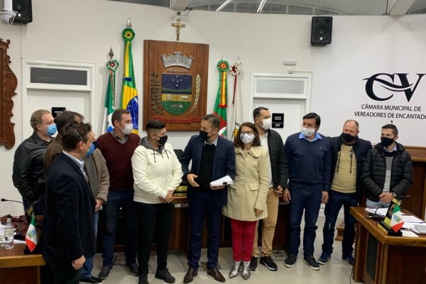 Encontro ocorreu pouco antes da sessão ordinária de ontem 